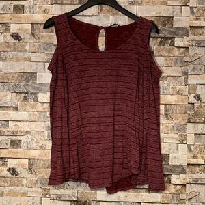 Lucky Brand Cold Shoulder Top